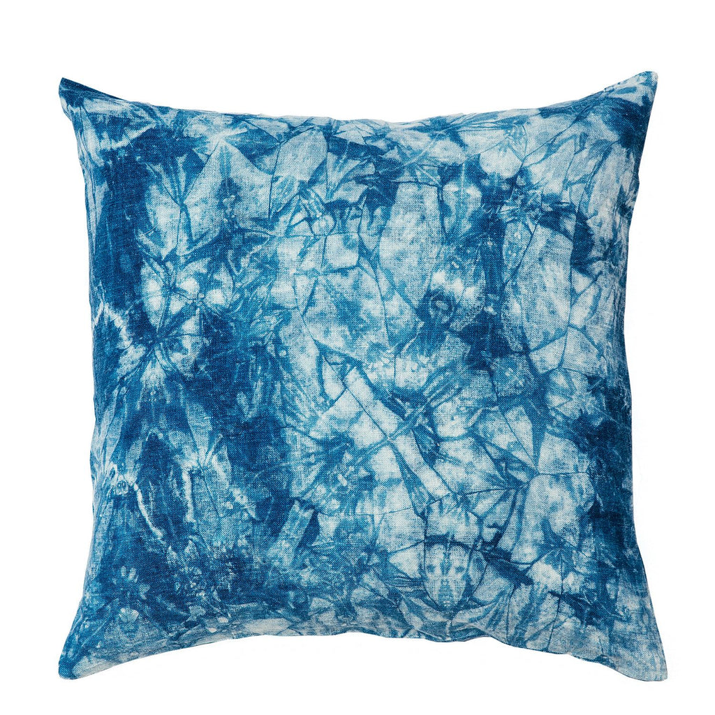 Ice Dyed Shibori Cushion - Cover Only