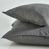 Pure Linen Standard Pillow Case Pair - Smoke