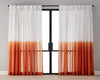 Dip Dyed Sheer Curtain - Sunset