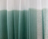 Dip Dyed Sheer Curtain - Malachite