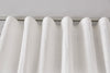 Classic White Sheer Curtain - S Fold (Made to Order, Fullness x 2.2)